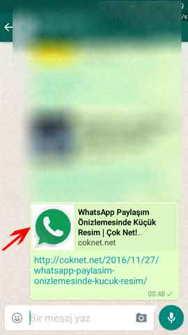 WhatsApp Küçük Resim